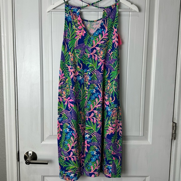 Lilly Pulitzer country club Margot swing tropical Dress size small - Picture 5 of 6